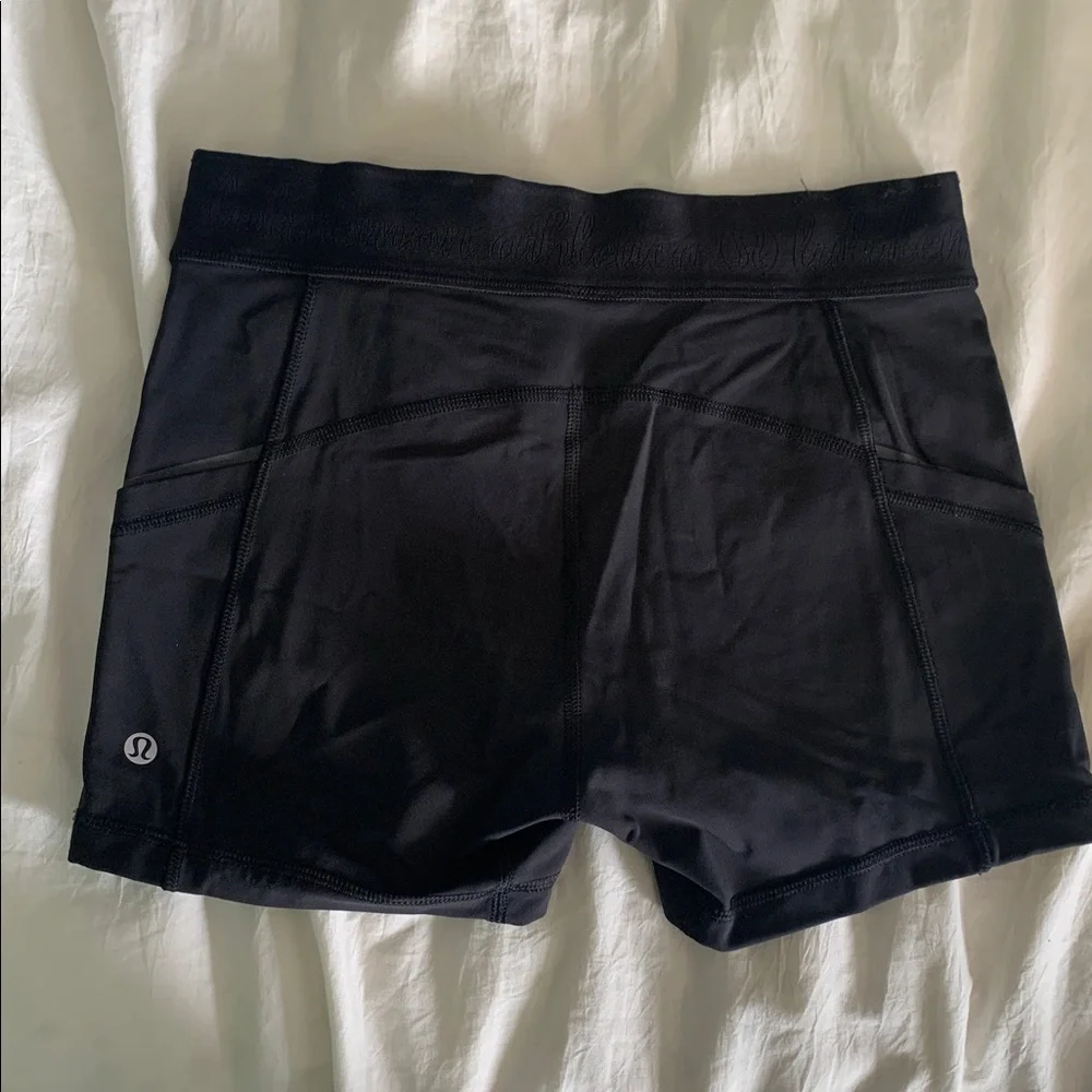 Lululemon Black Women's Shorts - Picture 2 of 6